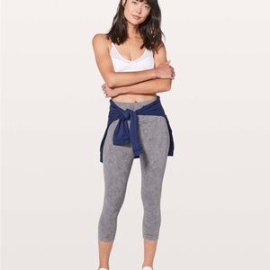 Lululemon Wunder Under Crop HR Luna Sz8 NWT